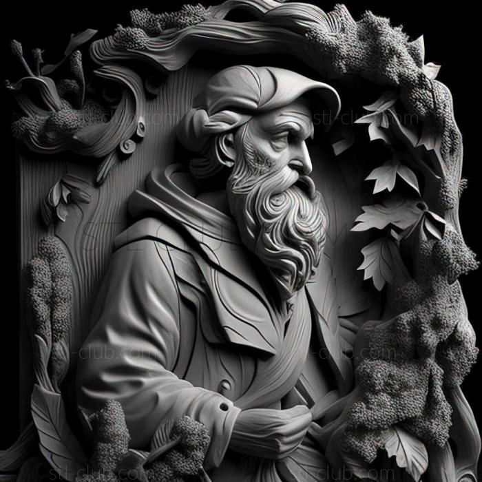 3D model Ivan Shishkin (STL)